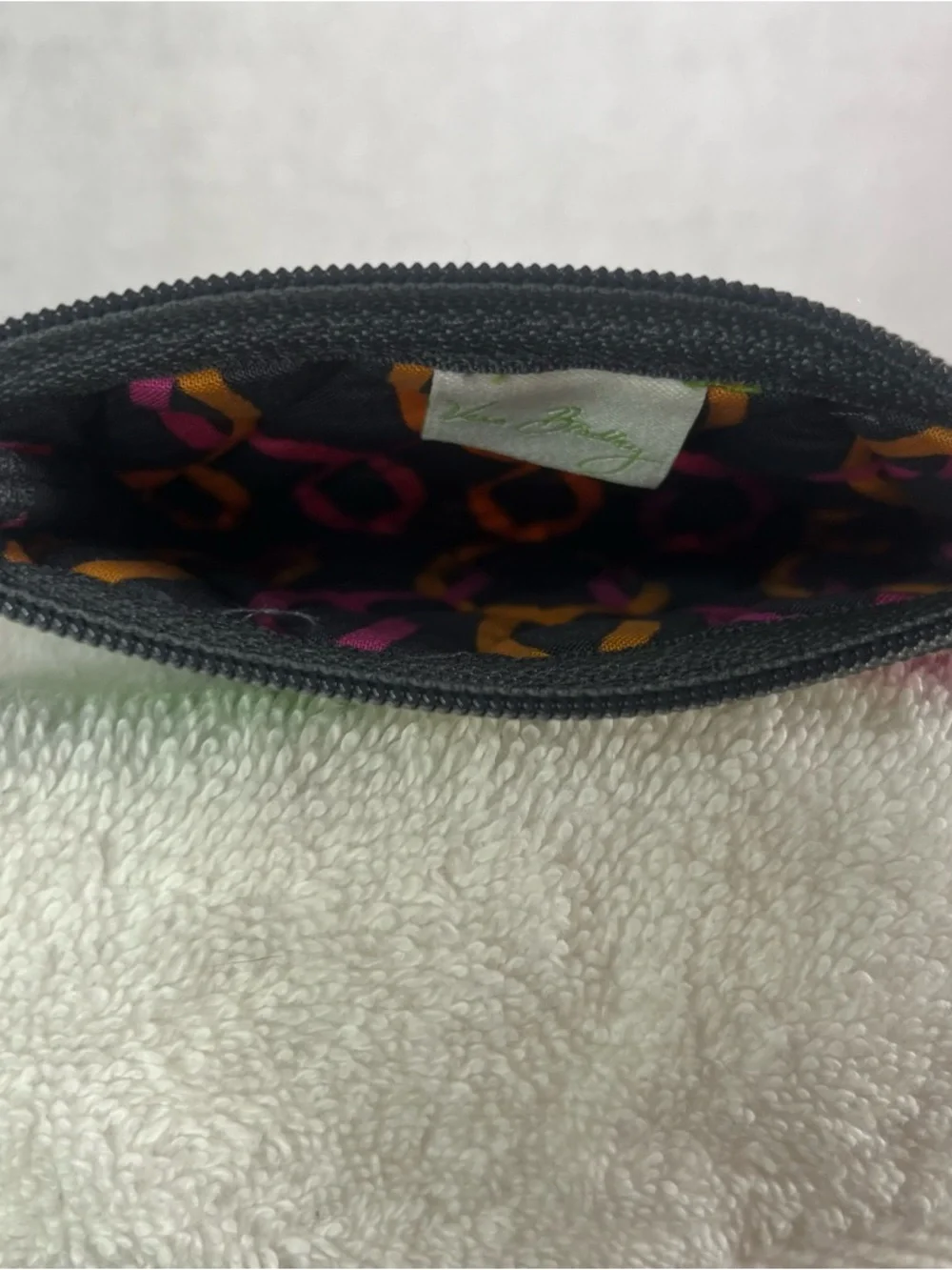 Vera Bradley Coin Case Pouch‎ NWOT in Retired Pattern Jazzy Blooms Zipper